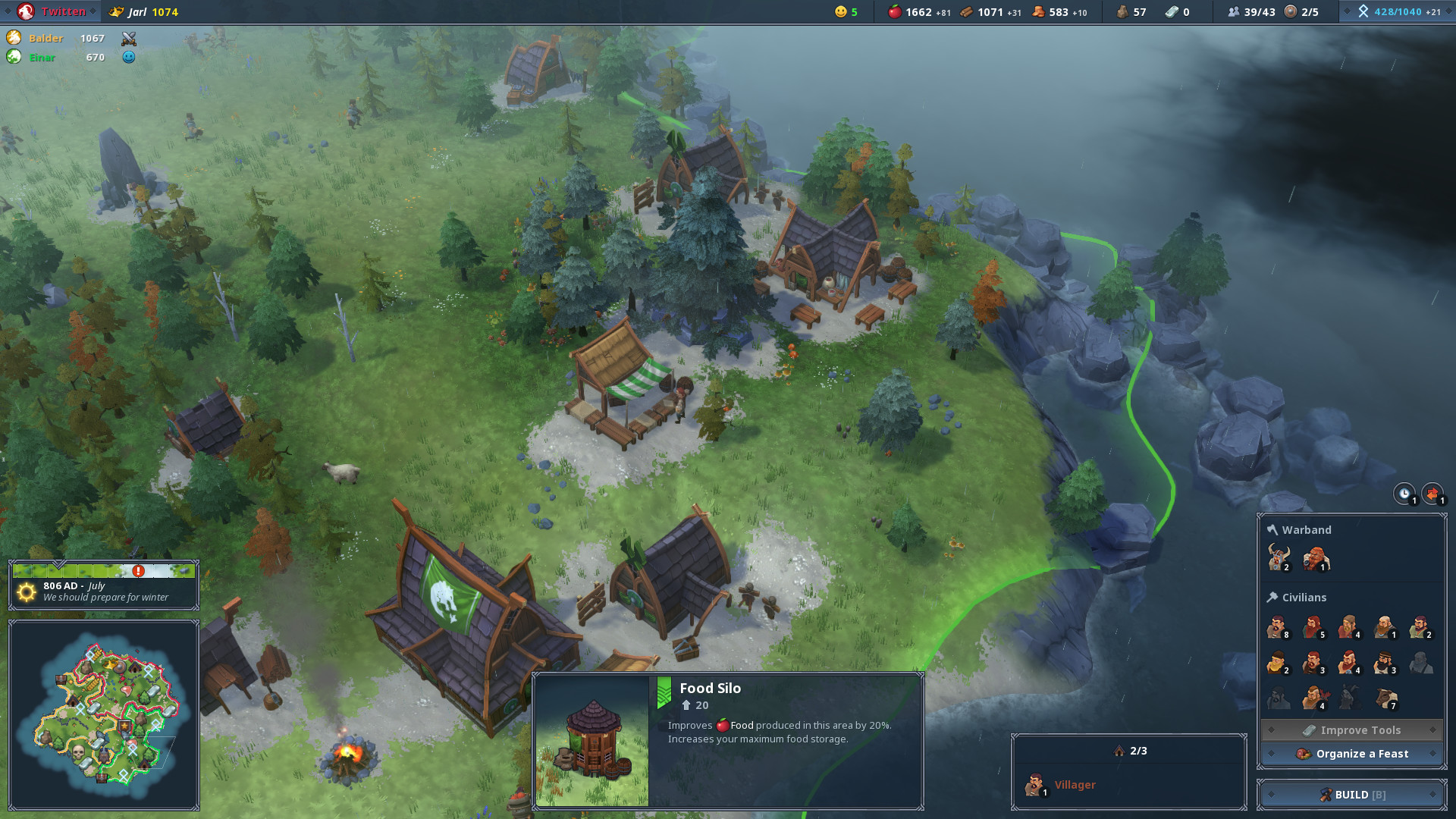 northgard gameplay