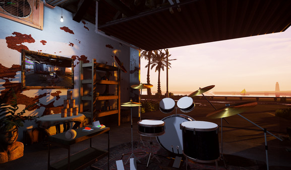 Скриншот из Garage Drummer VR