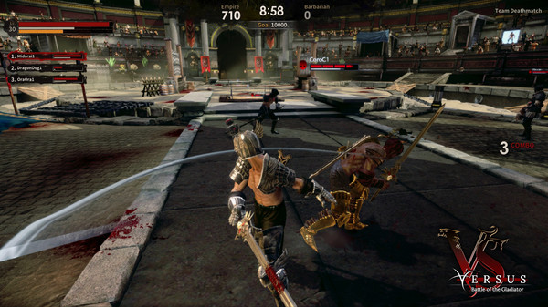 Скриншот из Versus: Battle of the Gladiator
