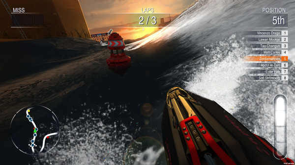 Скриншот из Aqua Moto Racing Utopia