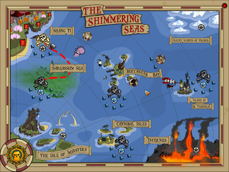 Zombie Pirates game for Linux 1