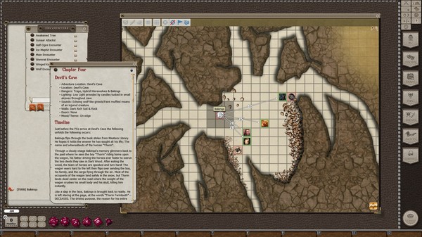 Скриншот из Fantasy Grounds - 5E: Devil of Dark Wood