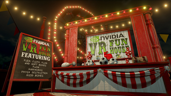 Скриншот из NVIDIA® VR Funhouse