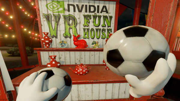 Скриншот из NVIDIA® VR Funhouse
