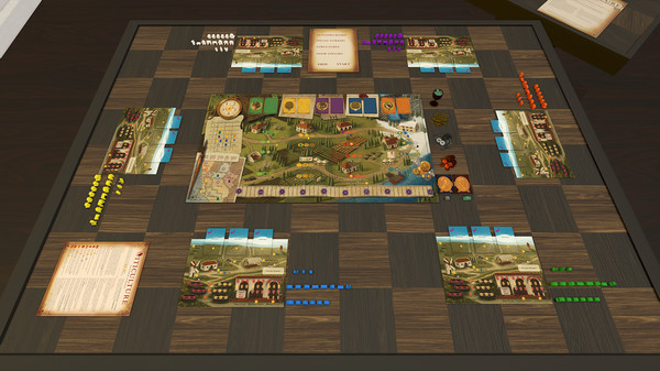 Скриншот из Tabletop Simulator - Viticulture