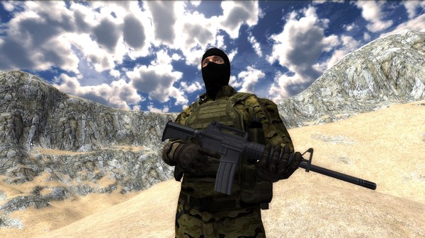 Скриншот из Mercenary Action Figure
