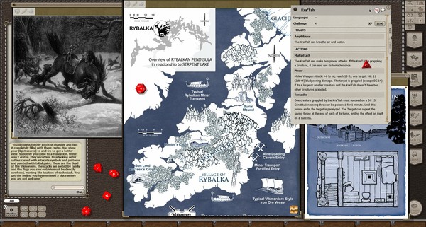 Скриншот из Fantasy Grounds - 5E: Champion's Rest