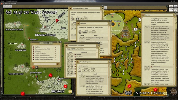 Скриншот из Fantasy Grounds - Wild Thing - PFRPG