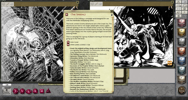 Скриншот из Fantasy Grounds - The Sinking: Complete Serial - PFRPG