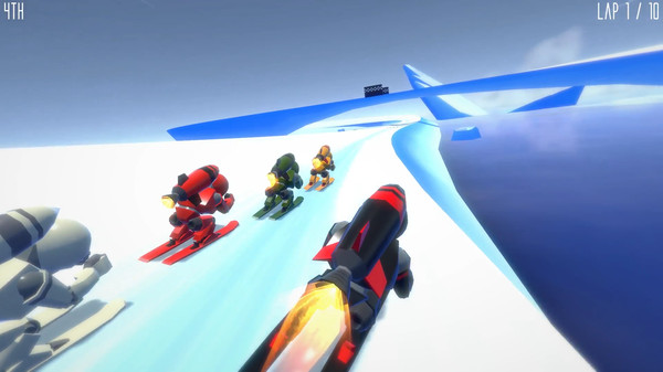 Скриншот из Rocket Ski Racing