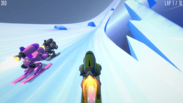 Скриншот из Rocket Ski Racing