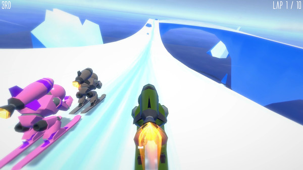 Скриншот из Rocket Ski Racing