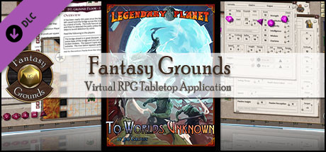 Fantasy Grounds - 5E: To Worlds Unknown cover art