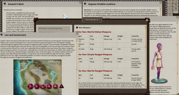 Скриншот из Fantasy Grounds - 5E: To Worlds Unknown