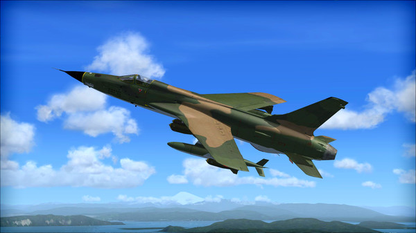 Скриншот из FSX Steam Edition: F-105D Thunderchief Add-On