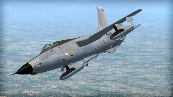 Скриншот из FSX Steam Edition: F-105D Thunderchief Add-On