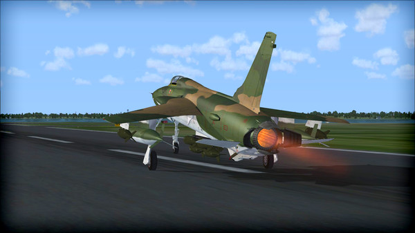 Скриншот из FSX Steam Edition: F-105D Thunderchief Add-On