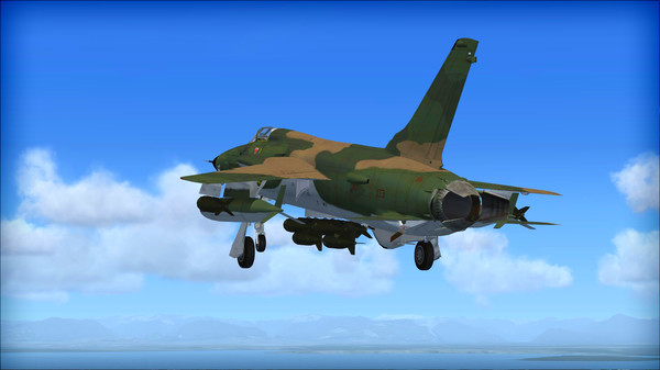 Скриншот из FSX Steam Edition: F-105D Thunderchief Add-On