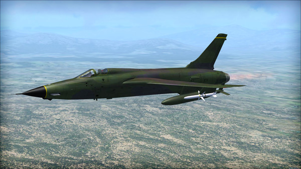 Скриншот из FSX Steam Edition: F-105D Thunderchief Add-On