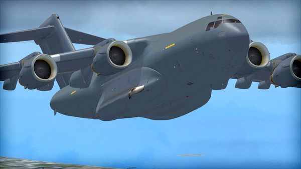 Скриншот из FSX Steam Edition: C-17 Globemaster III Add-On