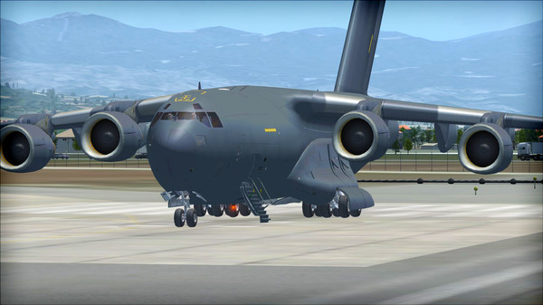 Скриншот из FSX Steam Edition: C-17 Globemaster III Add-On