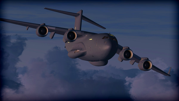 Скриншот из FSX Steam Edition: C-17 Globemaster III Add-On