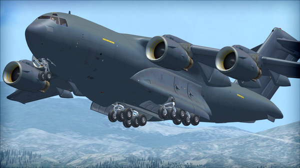 Скриншот из FSX Steam Edition: C-17 Globemaster III Add-On