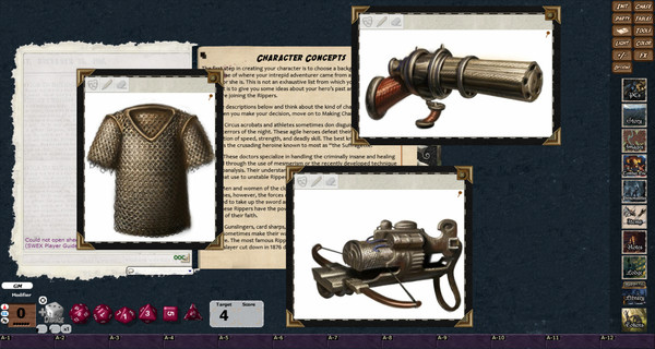 Скриншот из Fantasy Grounds - Savage Worlds - Rippers Resurrected: Player's Guide