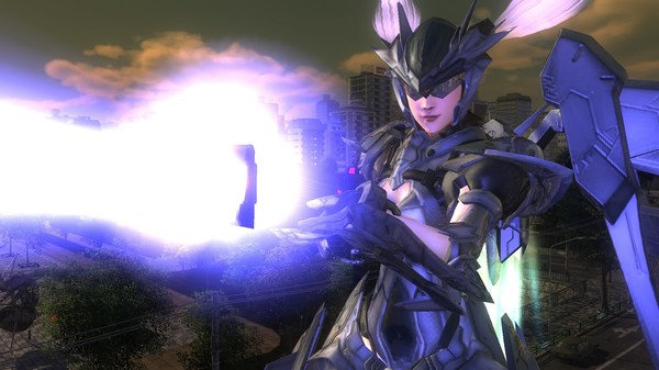 Скриншот из EARTH DEFENSE FORCE 4.1 - Wing Diver Weapons: Reflectron Laser