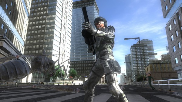 Скриншот из EARTH DEFENSE FORCE 4.1 - Ranger Weapons: Volatile Napalm