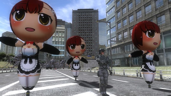 Скриншот из EARTH DEFENSE FORCE 4.1 - Ranger Weapons: Pure Decoy Launcher 5 Pack A [Karia] [Moegi] [Chiri] [Ouka] [Rinrin]