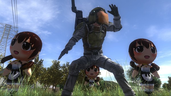 Скриншот из EARTH DEFENSE FORCE 4.1 - Air Raider Weapons: Pure Decoy Launcher 5 Pack B [Seira] [Miyabi] [Noko] [Mitsuki] [Anju]