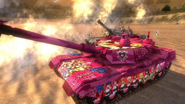 Скриншот из EARTH DEFENSE FORCE 4.1 - Air Raider Weapons: Gigantus DCC-Gogo. Marking