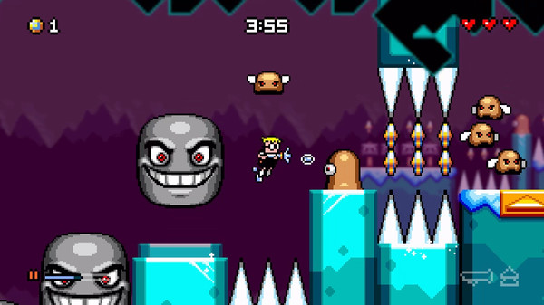 Скриншот из Mutant Mudds Super Challenge