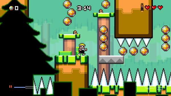 Скриншот из Mutant Mudds Super Challenge