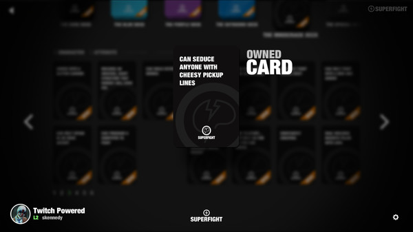 Скриншот из SUPERFIGHT - The Mindcrack Deck
