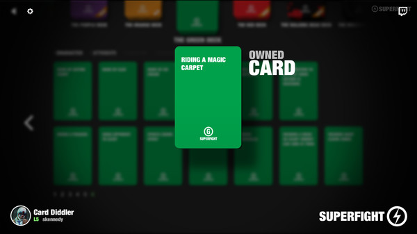 Скриншот из SUPERFIGHT - The Green Deck