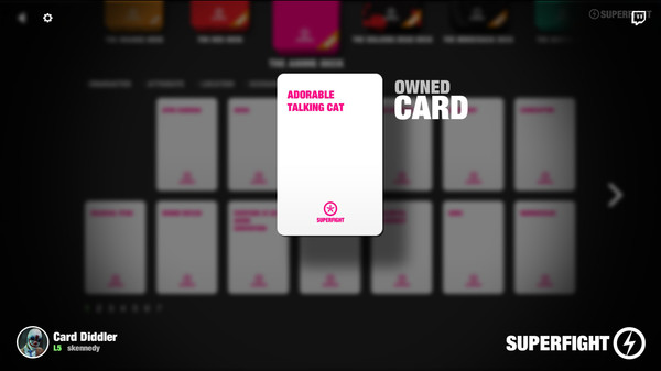 Скриншот из SUPERFIGHT - The Anime Deck