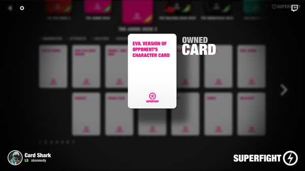 Скриншот из SUPERFIGHT - The Anime Deck 2