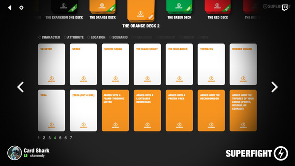 Скриншот из SUPERFIGHT - The Orange Deck 2