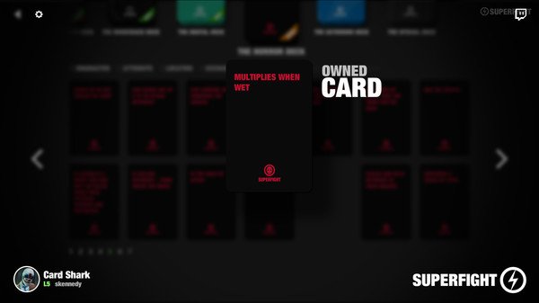 Скриншот из SUPERFIGHT - The Horror Deck
