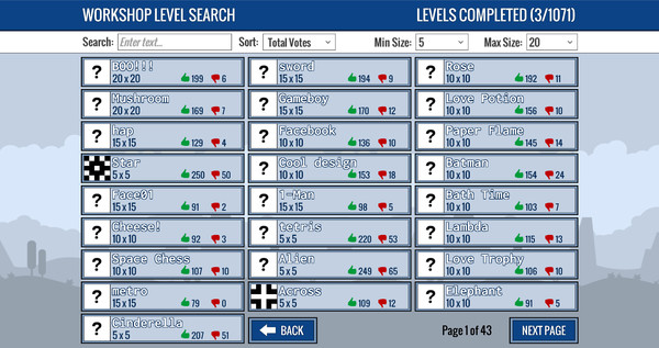 Picross Touch game for Linux 1