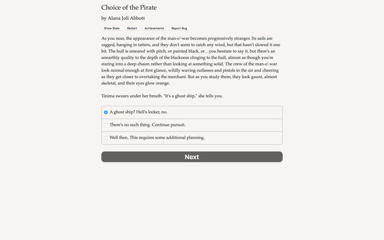 Choice of the Pirate game for windows Pc 1