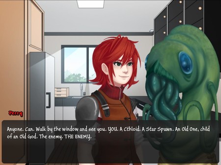 скриншот Army of Tentacles: (Not) A Cthulhu Dating Sim: Updated Graphical Tomfoolery 1