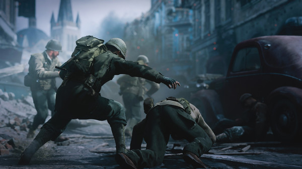 Скриншот из Call of Duty: WWII