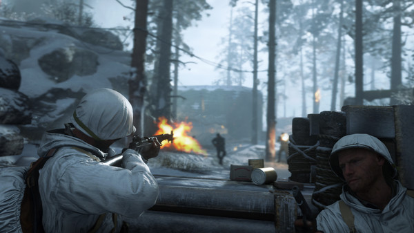 Скриншот из Call of Duty: WWII