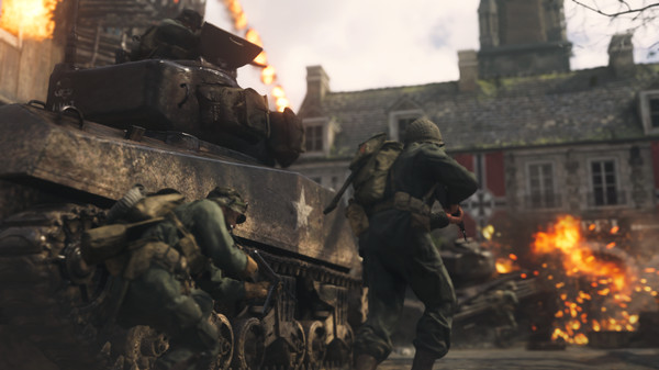Скриншот из Call of Duty: WWII