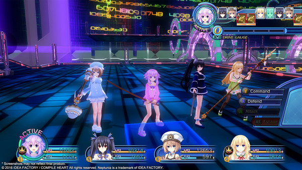 Скриншот из Megadimension Neptunia VII Nightwear Pack