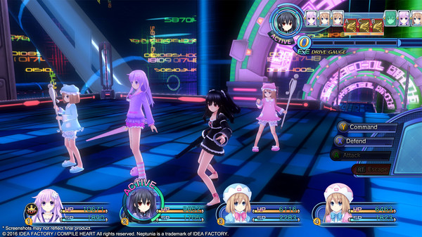 Скриншот из Megadimension Neptunia VII Nightwear Pack