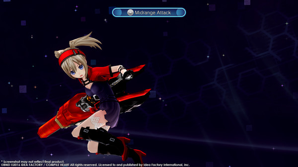 Скриншот из Megadimension Neptunia VII Party Character [God Eater]